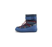 Affenzahn Vegan Snowy Winter Boots, Whale blue, 11.5 UK Child | Waterproof, warm lined and slip on, available in sizes 21 to 32 for cold days