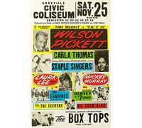 Affiche Prints RR10 Vintage Wilson Pickett Rock & Roll Concert Gig Band Advertisement Poster Print - A3 (432 x 305mm) 16.5" x 11.7"