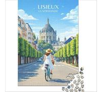 Affiche Sainte-Thérèse De Lisieux 1000 Piece teenager Puzzles | beautiful landmark artwork for travel enthusiasts to enjoy building and dreaming of future trips to enjoy at home38x26cm