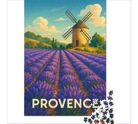 Affiche Vintage Provence jigsaw 1000 piece | a festive family activity to enjoy together on christmas eve while waiting for the celebrations to enjoy at home38x52cm