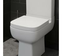 Affine Amelie Soft Close Square Toilet Seat (Seat Only)