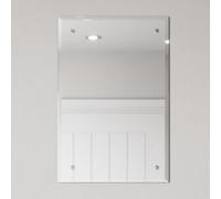 Affine Bathroom Mirror Rectangular Modern Frameless Bevelled Wall Mounted 300 X 450mm