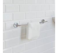 Affine Bathroom Towel Rail 600mm Chrome Round Wall Mounted Stylish Traditional