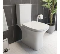 Affine Bayeux Close Coupled Rimless Toilet & Soft Close Seat