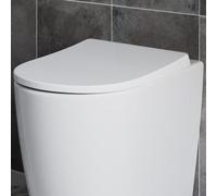 Affine Bordeaux Soft Close D Shape Toilet Seat - Slim