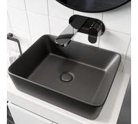 Affine Ceramic Bathroom Vanity Wash Basin Sink Countertop Rectangle Modern 480 X 370mm