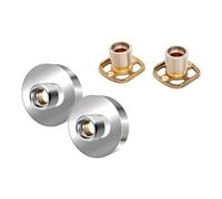 Affine Shower Bar Valve Easy Wall Fixing Kit Round Solid Brass