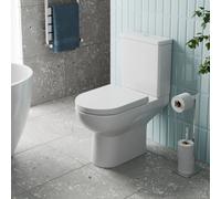 Affine Vichy Close Coupled Rimless Toilet & Soft Close Seat