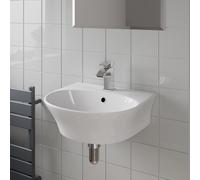 Affine Wall Hung Basin Gloss White - 455 x 405mm