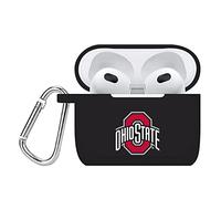 AFFINITY BANDS Ohio State Buckeyes Silicone Case Cover Compatible with Apple AirPods Generation 3 (Black)