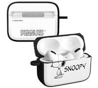 AFFINITY BANDS Peanuts Classic HDX Case Cover Compatible with Apple AirPods Pro 1 & 2 (Snoopy)