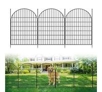 AffinityFurn Decorative Garden Fence, 10 Panels, 40in (H) x 23.6ft (L)