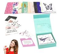 Affirmation Cards, Daily Affirmation Cards for Women,Daily Encouragement and Self Care Cards | 50 Inspirational Cards for Self-Love, Encouragement and Consae