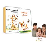 Affirmation Cards for Kids - Positive Daily Affirmations | Daily Affirmation Cards for Self-Esteem | with Daily Motivational Quotes to Create Positivity | by med
