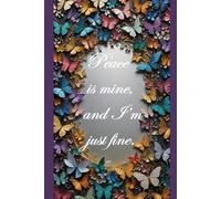 Affirmation Designer Journal 129 (Notebook/Diary/Planner) Butterfly Series: Luxury Lined/Blank pages for affirmation, art, autograph, composition, ... recipes, sublimation, travel, wedding