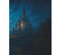 Affirmation Journal - Moonlit Castle Dreams: A guided space to nurture gratitude, self-love, and daily positive reflection