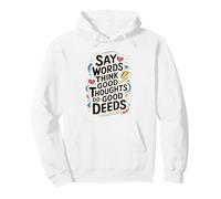 Affirmations Positive Growth Mindset Motivational Pullover Hoodie