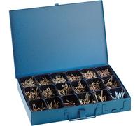 Affix Multi-Purpose Screw Assortment In Steel Case - 2110 Piece