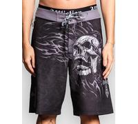 Affliction Decimation Boardshorts black 34