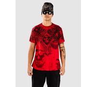 Affliction Misfits Bat T-Shirt affliction red XL