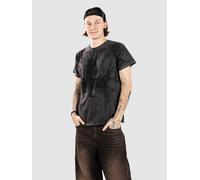 Affliction River Styx T-Shirt cool grey crystal w S