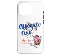 Affogato Club Coffee Dessert Italian Espresso Aesthetic Cafe Case for iPhone 16 Pro