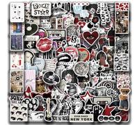 Affoto Y2K Downtown Girls Stickers (100 PCS), Multicolor, Waterproof, PVC, Retro Y2K Downtown, Stickers, Sticker