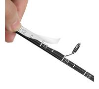 Affrolling 2 Pcs 36 Inch Fish Measuring Tape Stickers Waterproof Transparent Vinyl Fish Measuring Decal Adhesive Boat Ruler Clear Boat Accessories