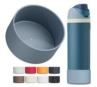 Affute Silicone Boot for Owala Water Bottle 24 oz, Anti-Slip Protective Sleeve for FreeSip/Twist/Flip Water Bottles, BPA Free, Bottom Bumper Cover Protects Water Bottles from Scratches(Denim)