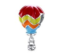 Afg Genuine Sterling Silver S925 Charm Bead Travel World Ship Airplane Charms Fit for Pandora Bracelets