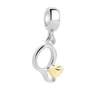 Afg S925 Letter Bead Charm Fit For European Bracelet, Alphabet Q