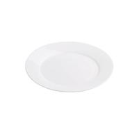 AFGFGHES Dinner Plates 7-inch White Ceramic Cake Dessert Western Steak Plate Home Kitchen Round Tableware Dinner Set(8 in)