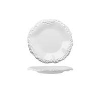 AFGFGHES Dinner Plates 8-inch Ceramic Western-Style Plate Household Steak Cake Dessert Pasta Kitchen Restaurant Cafe Breakfast Tableware Dinner Set(12 in)