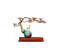 AFGFGHES Statue Brass Gourd Decoration For Study Desk, Home Décor For Attracting Wealth Brass Figurine