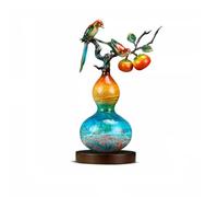 AFGFGHES Statue Creative Handmade Brass Gourd Ornaments Suitable For Home Living Room Office Brass Figurine