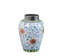 AFGFGHES Tea Caddy Ceramic Tea Canister Chinese Antique Tea Storage Canister Household Food Sealed Can Coffee Canister with Lid Kitchen Tea Canisters