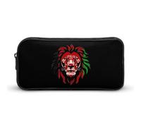 Afghan Flag Afghanistan Lion Simple Pencil Case Big Capacity Pouch Box Travel Makeup Bag