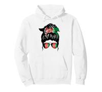 Afghan Girl Afghanistan Afghan Flag Proud Afghan Woman Pullover Hoodie