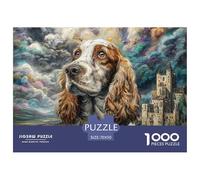 Afghan Hound 1000 Piece Adults Puzzle Kids Age Games Puzzle Game Animal Unique Gifts Challenge High Difficulty 70x50cm/1000pcs
