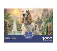Afghan Hound 1000 Piece Jigsaw Adults Fun Challenging Creative Gifts Women And Man Home Decoration Puzzles 38x26cm/1000pcs