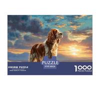 Afghan Hound 1000 Piece Puzzles Adults Fun Challenging Creative Gifts Adults for Kids Beautiful Decoration Jigsaw 38x26cm/1000pcs