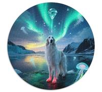 Afghan Hound 1000 Pieces Jigsaws Stress Reliever Difficult Challenge for Adults & Kids Unique Challenge Games Cute Pets Jigsaw Puzzles Home Decor Gifts (67.5x67.5cm)