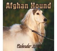 Afghan Hound Calendar 2026: 12 Months Organizer For Home & Office From January to December