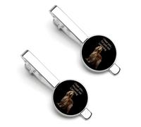 Afghan Hound Dog Craft Tie Slide Print Ties Clip Bar Pin Gifts For Men