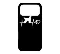 Afghan Hound Dog Heartbeat Paw Love Funny Puppy Lovers Case for iPhone 17 Pro Max