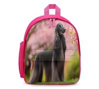 Afghan Hound Dog Lightweight Mini Backpack for Women | Small Backpacks with Front Pocket Casual Daypacks Cute Shoulder Bag