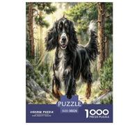 Afghan Hound Jigsaw Puzzles Puzzle for Adults Kids. 1000 Piece Clever animals Whimsical Challenge Toy Educational Games Home Decoration for Adults& Kids Age 14 Years Up 38x26cm/1000pcs