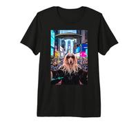 Afghan Hound UFO Selfie s Times Square Art Premium T-Shirt