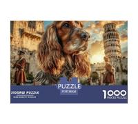 Afghan Hound1000 Piece Puzzle Puzzle Cute Pets Puzzle Gift for Adults Children 38x26cm/1000pcs