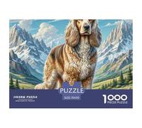 Afghan Houndjigsaw Puzzle Adult 1000-piece Puzzle, Challenging Puzzle Games, Creative Adult Gifts for Adults And Kids Age 14+ 70x50cm/1000pcs